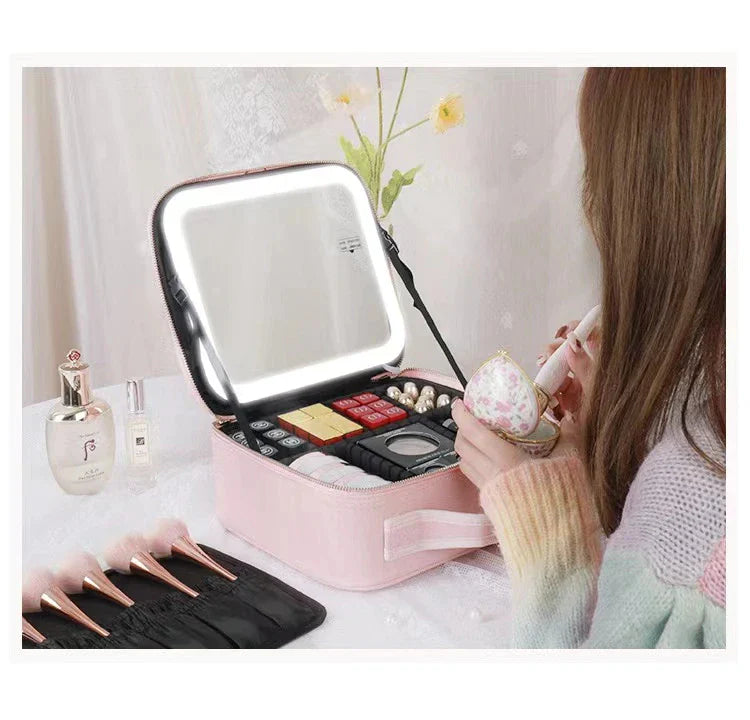 Always Prepared Light up Make-Up Case Organiser